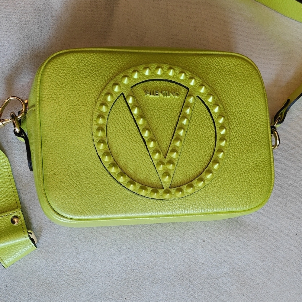 Valentino Vibrant Green Crossbody Bag